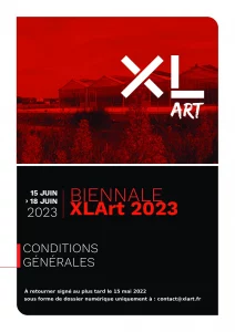 XLArt, exposition de peinture 2023, biennale xlart 2023, Tours, 37, Indre et Loire, Conditions générales